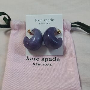 Kate Spade Purple Earrings